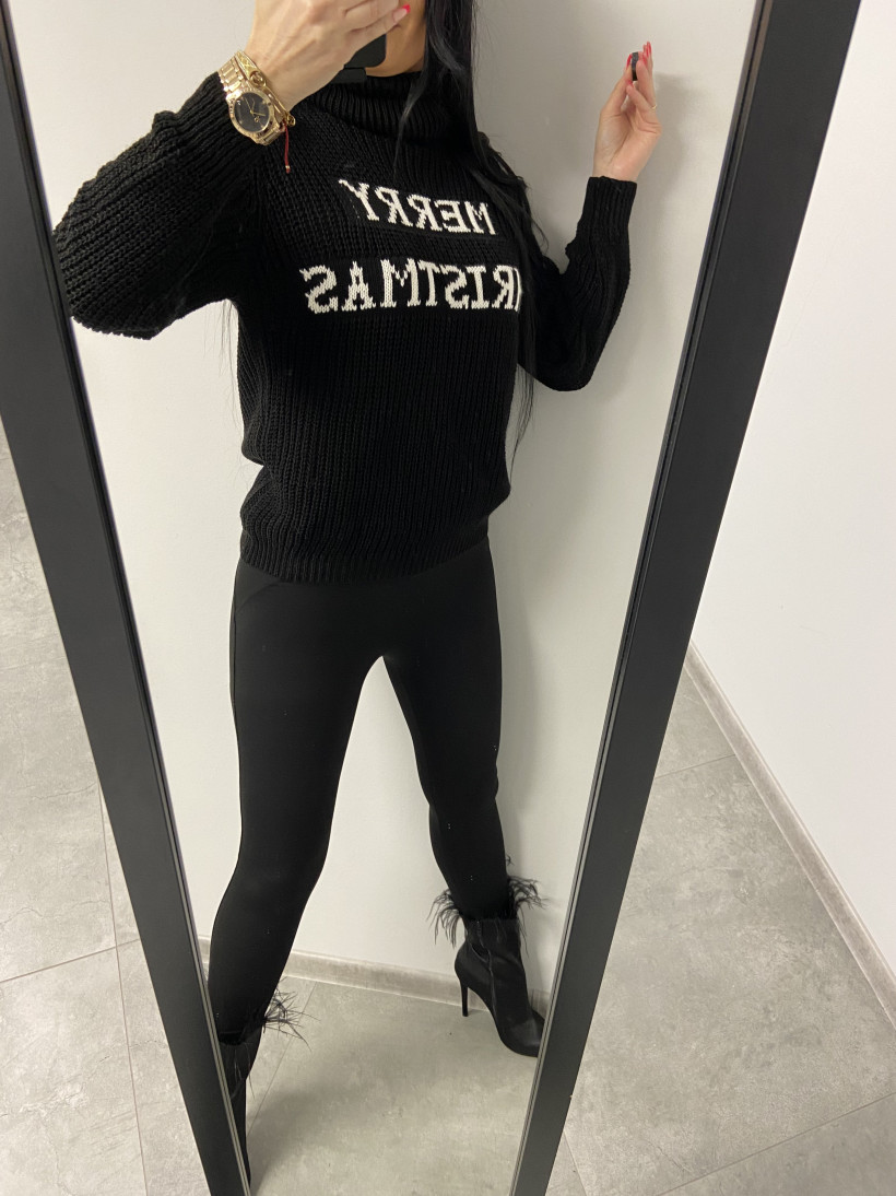 Sweter 1117 golf Merry Christmas