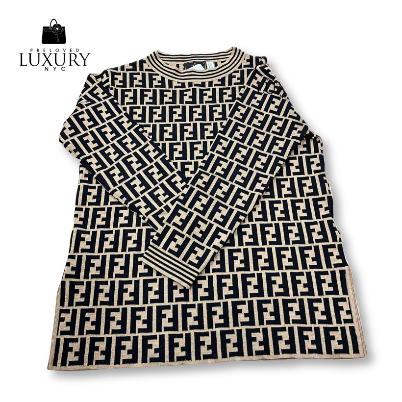 Fendi Knit Two-Tone Size 40/Women's