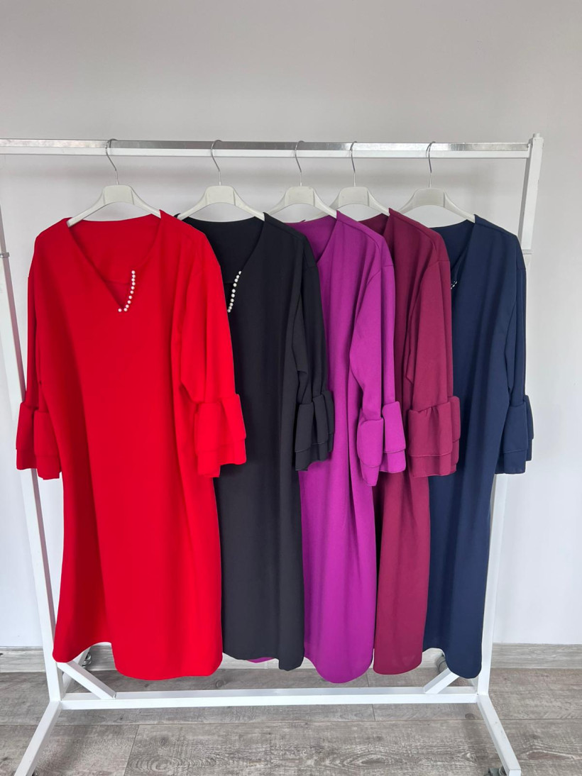 Sukienka damska plus size