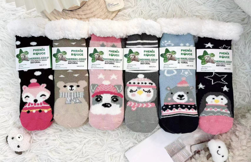 CHAUSSETTES ANTIDÉRAPANTES ENFANTS p27/31