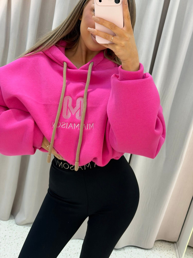 Bluza Mia Maison Stitch - róż