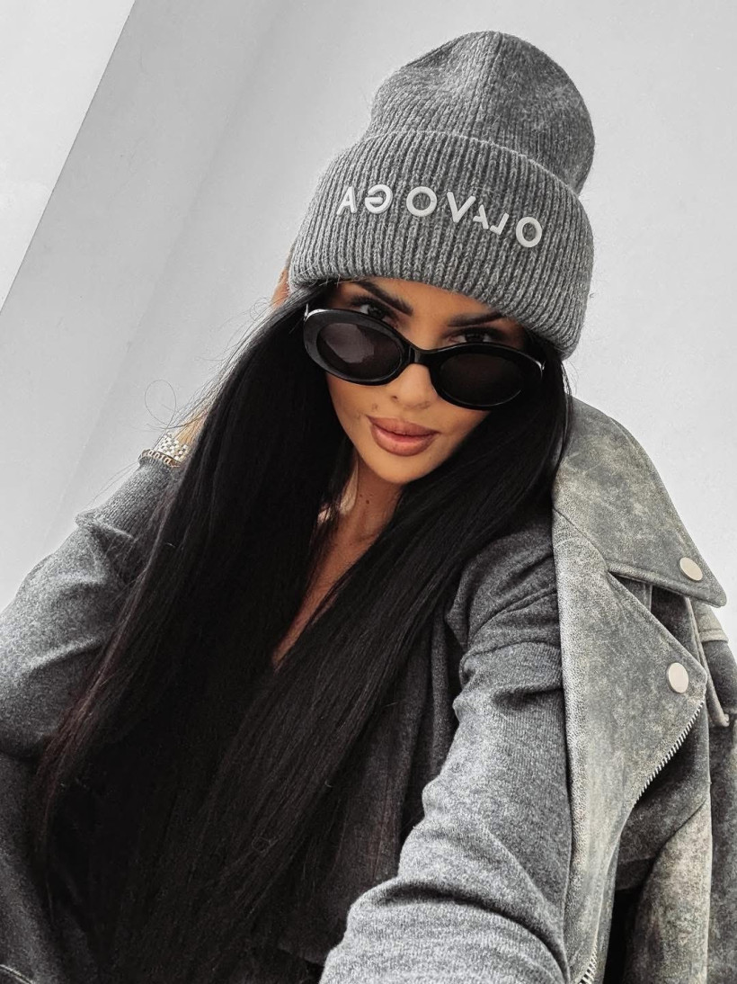 Czapka Ola Voga Medina  -ciemny szary 