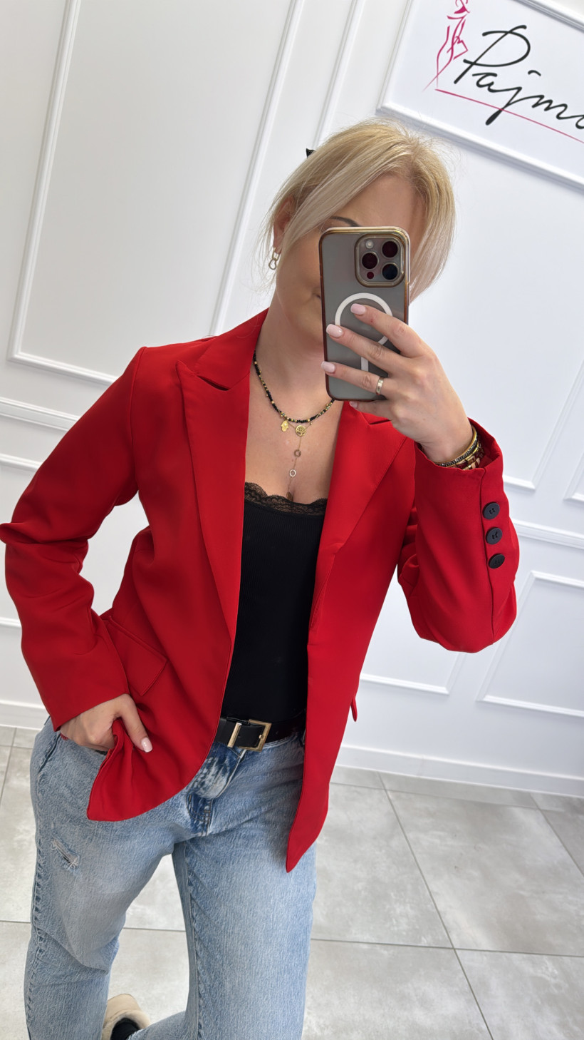 Marynarka czerwona 13968