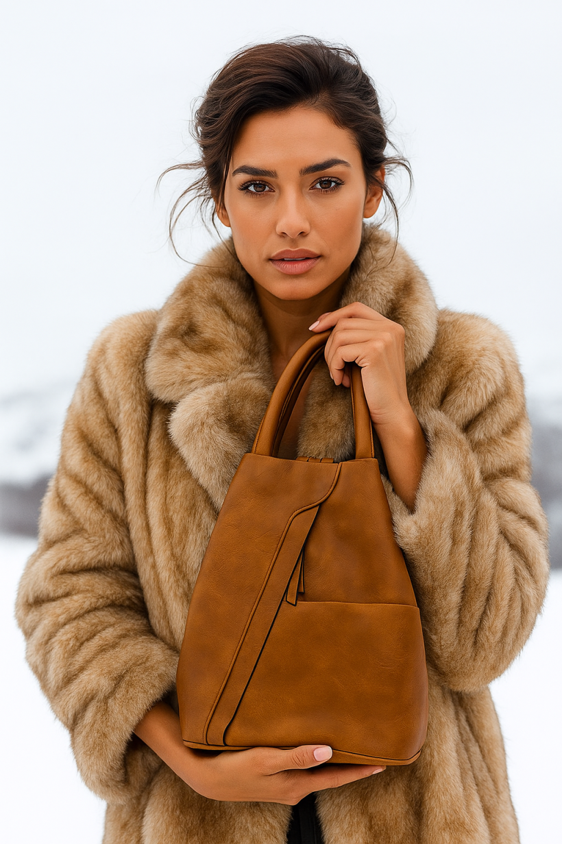 TOREBKA SKÓRZANA TYPU WOREK