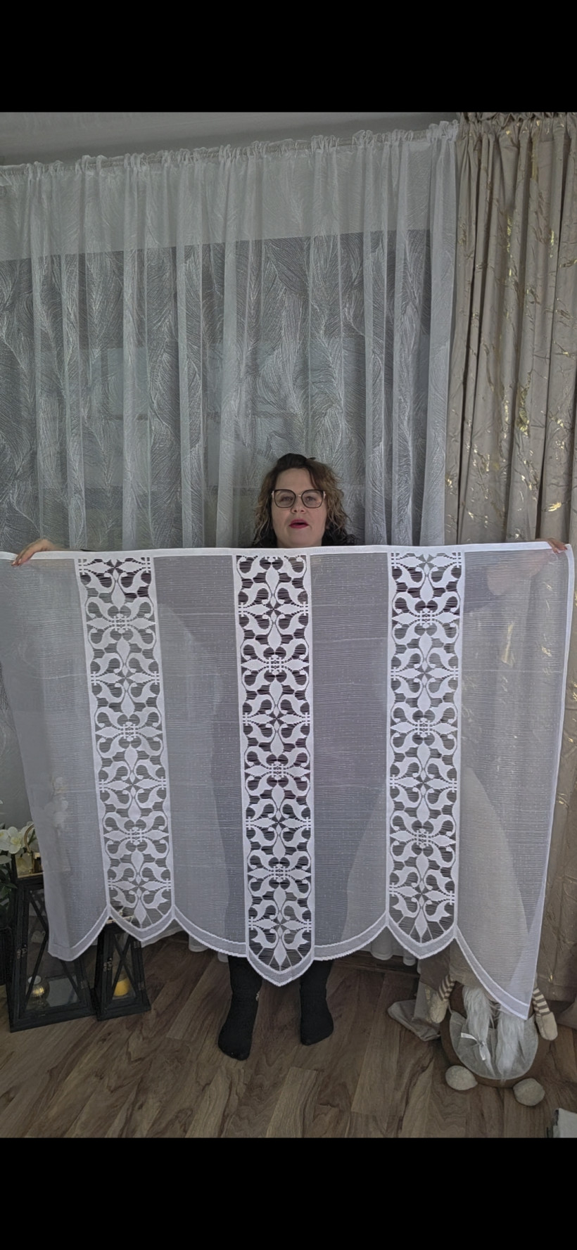 Firanka  panel żakard 160x120cm