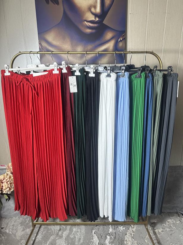 Spódnico - spodnie plisowane kuloty Plus Size