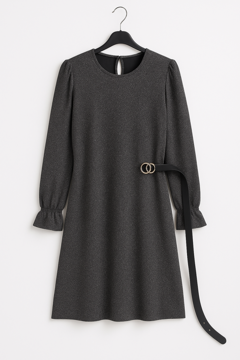 Sukienka tuba srebrna 1851