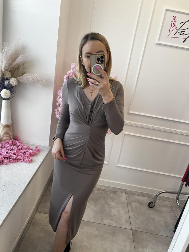 Sukienka marszczenie 13973