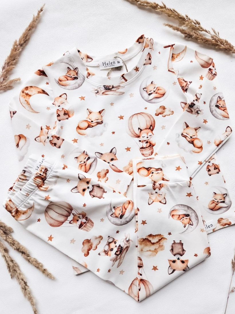 PIŻAMA LISKI CHŁOPIEC HELEN