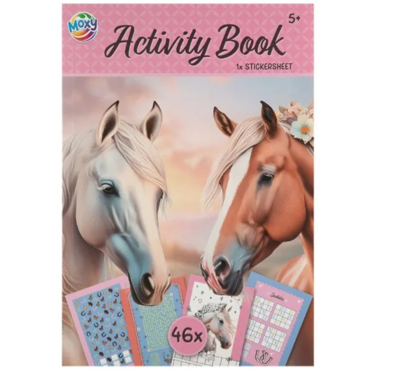 Książka z zadaniami A4 24 strony koń