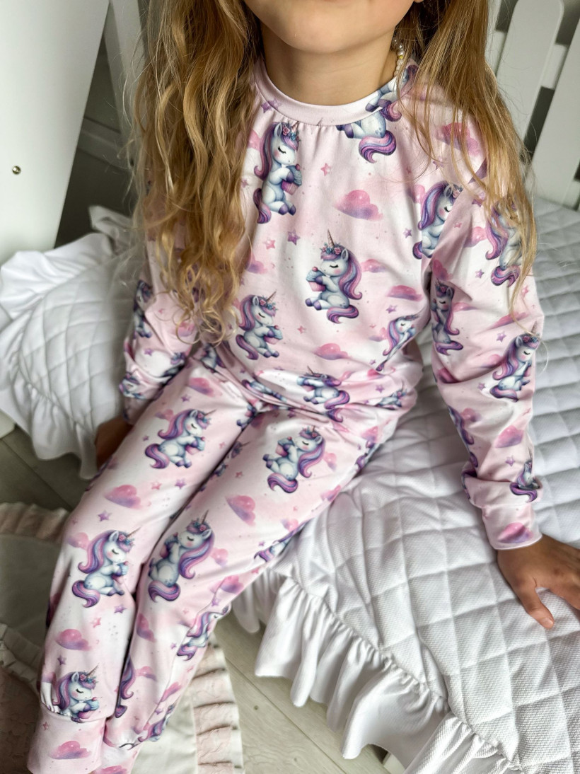 Piżama bajkowe jednorożce La mia