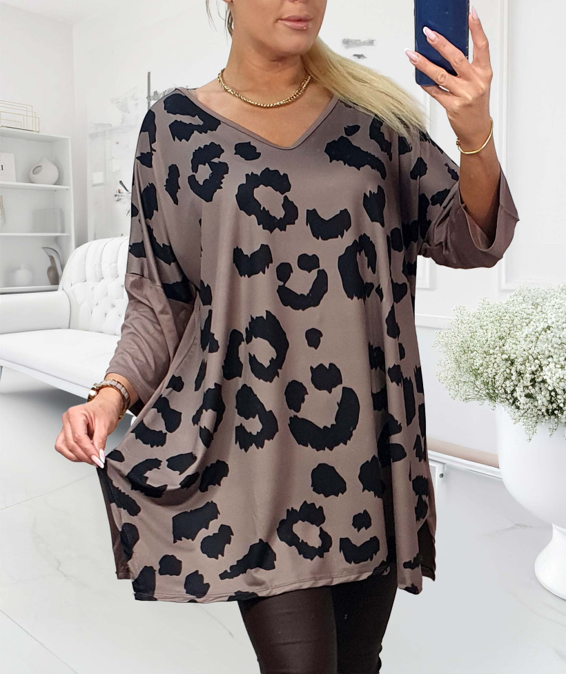 Tunika Plus Size BILLI PANTERKA