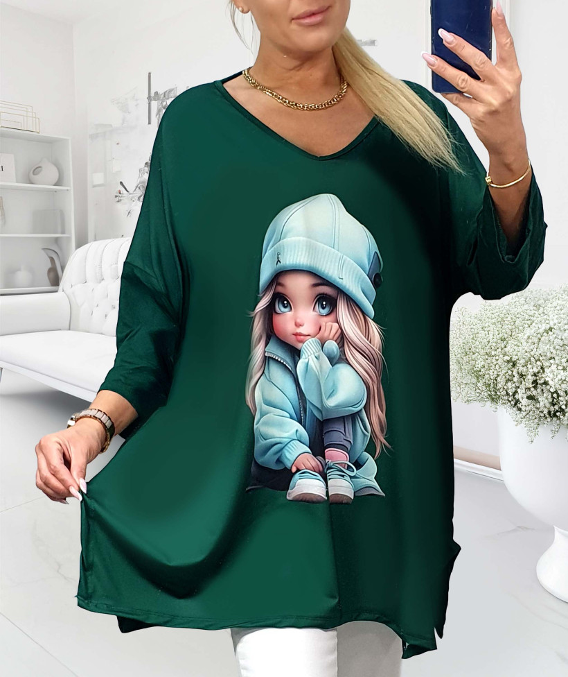 Tunika Plus Size BILLI DZIEWCZYNA