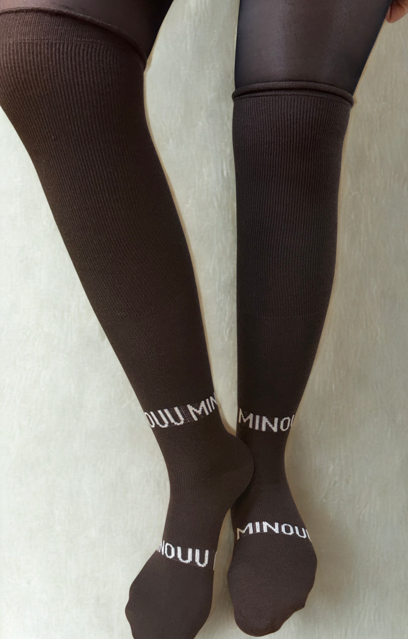 Zakolanówki z wiskozy Minouu