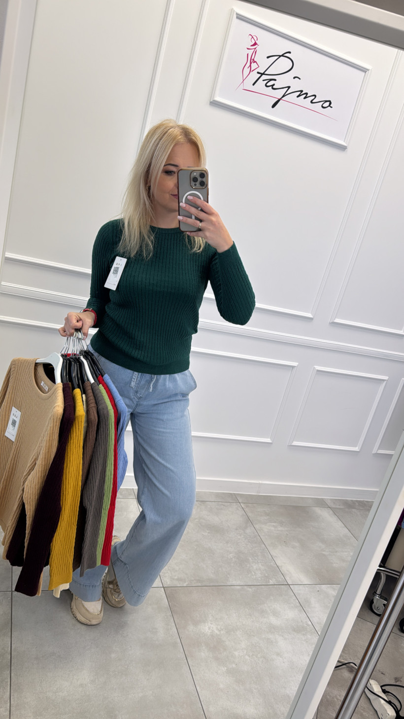 Sweter prążek 13993