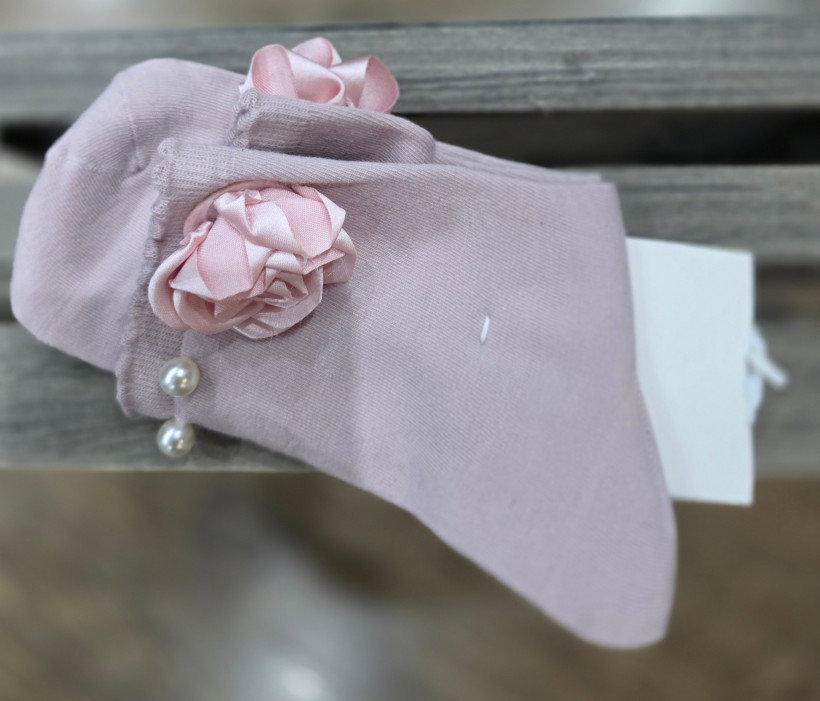 Socken rosa puder rosa