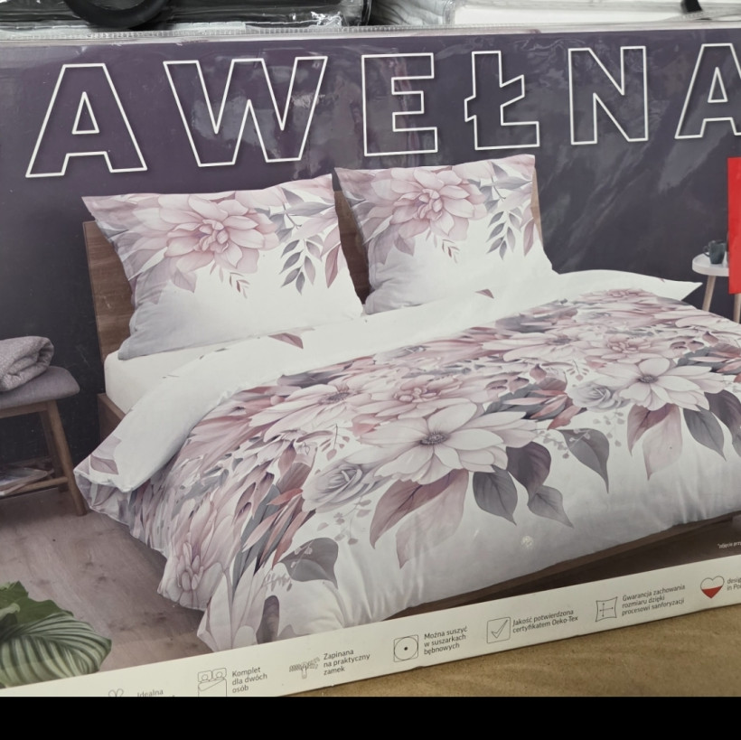 Pościel 220x200 2x 70x80 Bawełna