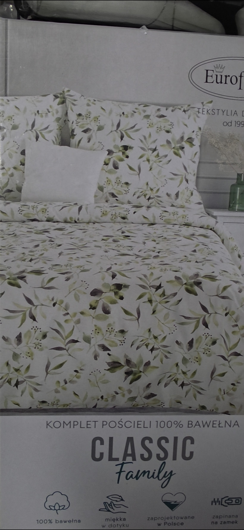 Pościel biała w listeczki 160x200 2x 70x80