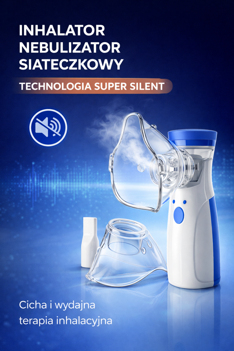 Inhalator NEBULIZATOR siateczkowy