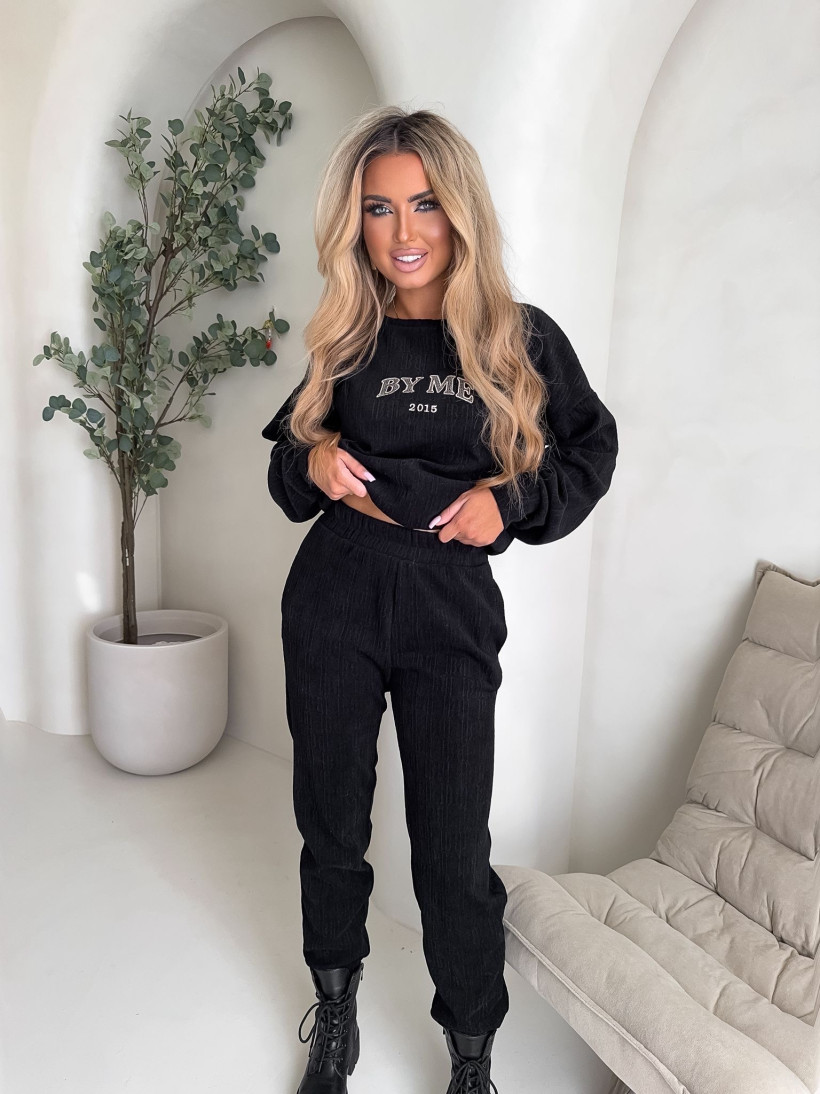 Komplet By Me Bario - czarny 