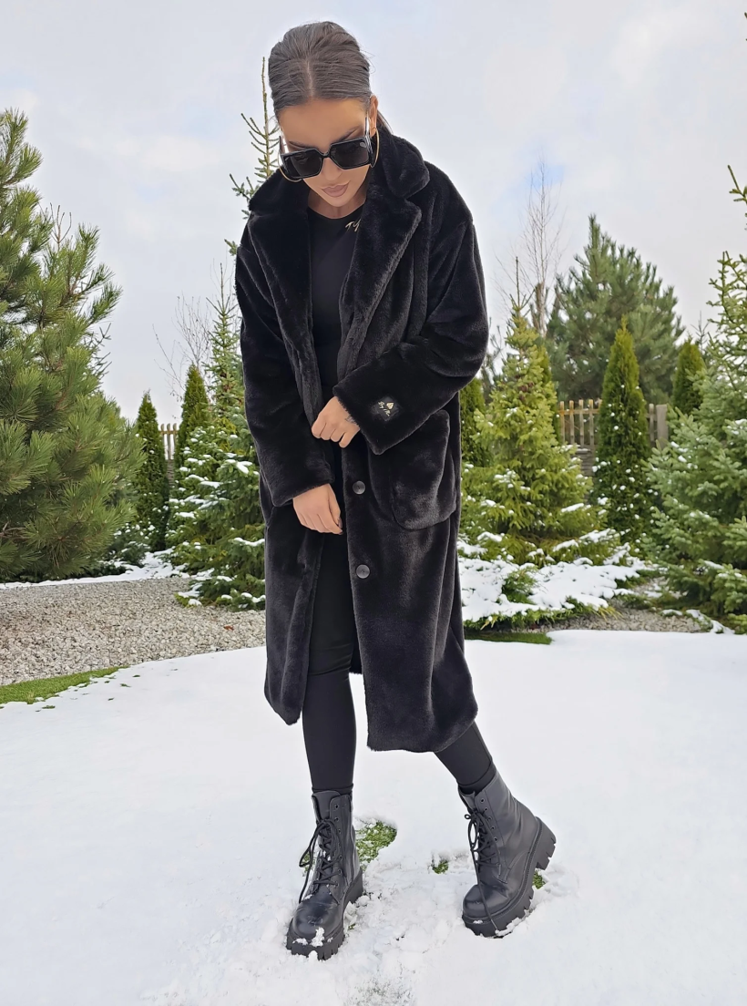 Płaszcz By Me Noelle – czarny