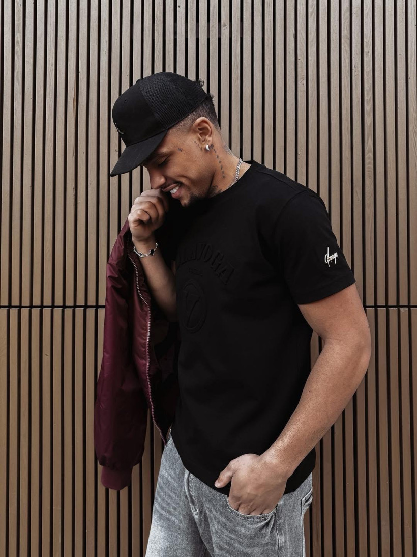 T-shirt Ola Voga Raven -czarny 