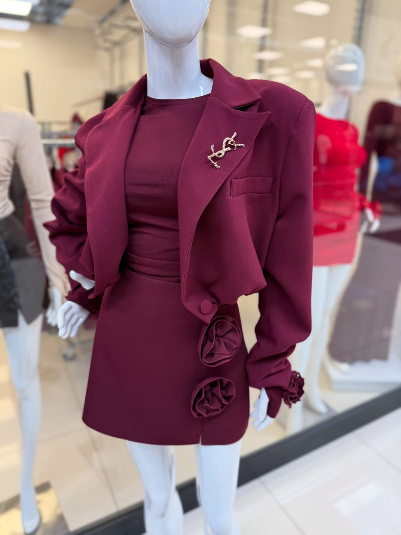 Marynarka Gold Lady - wino