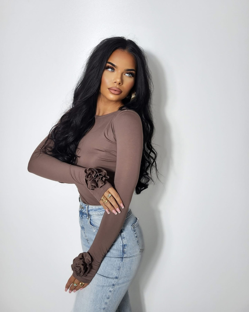 Bluzka Gold Lady Rose - fango