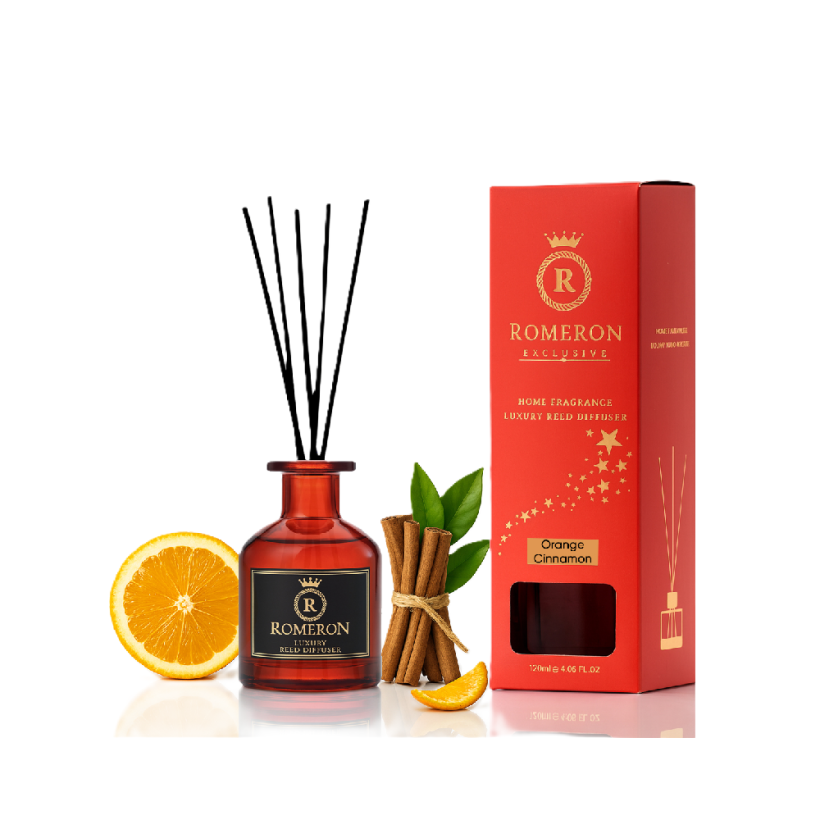 Zapach do domu patyczki Romeron pomarańcza z cynamonem