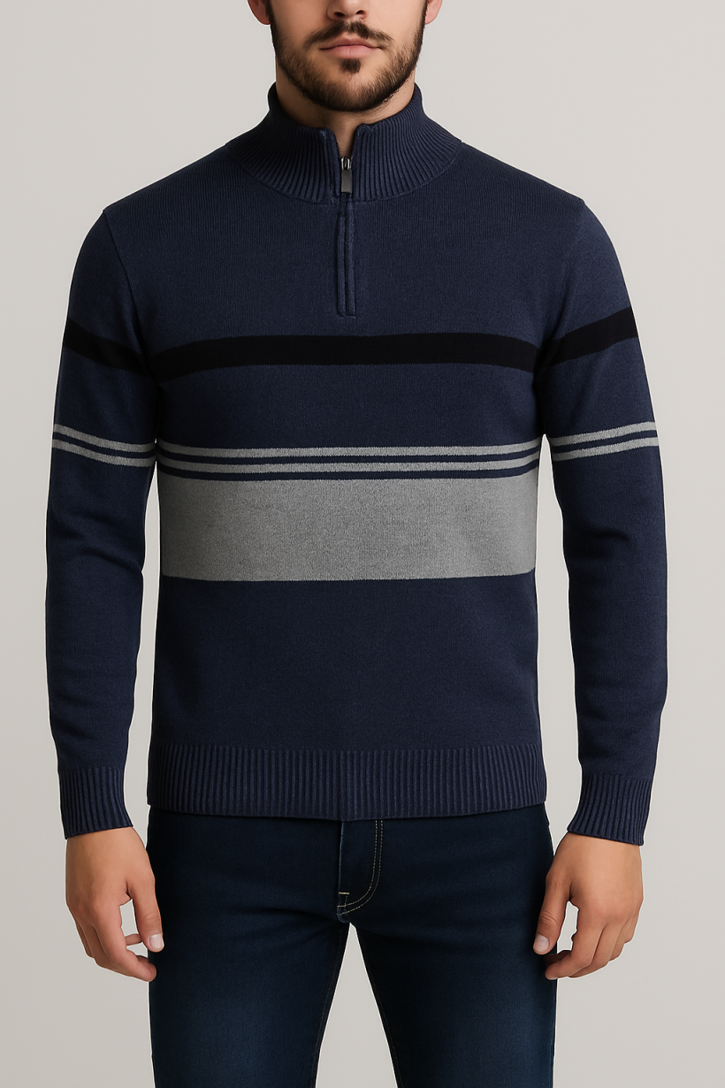 Sweter krótki zamek