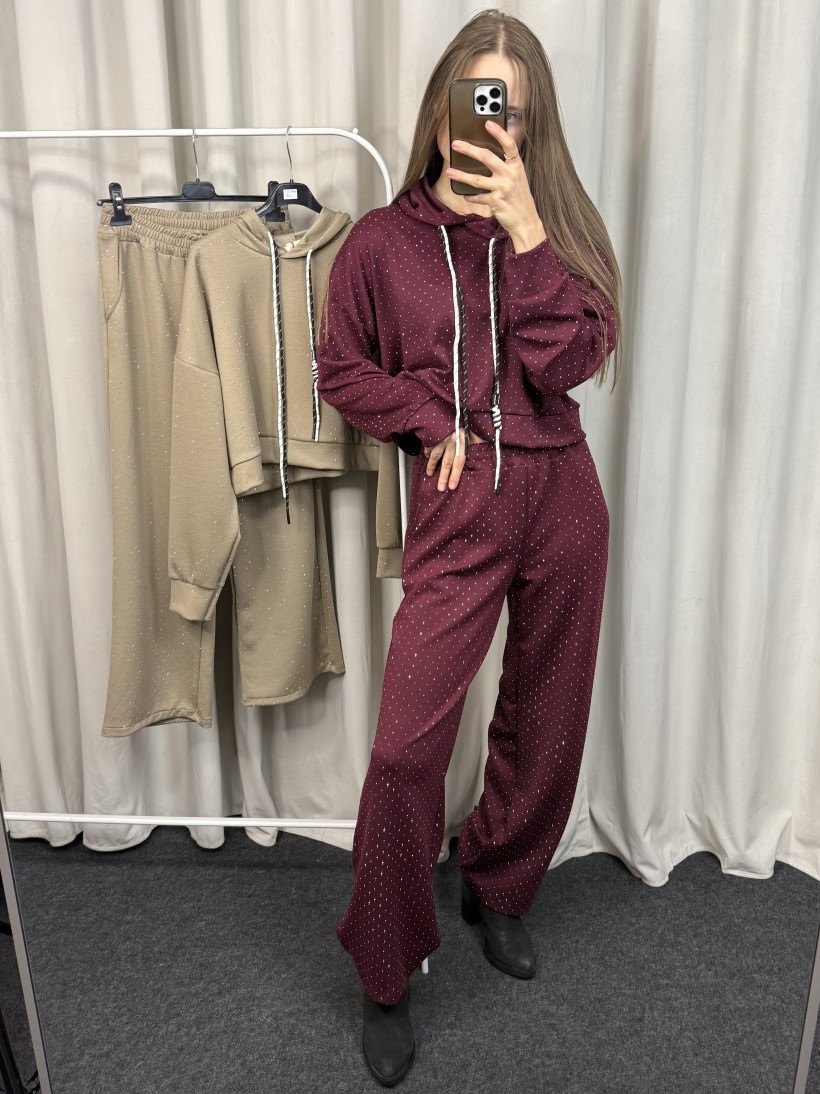 Dres diamenty bluza + spodnie