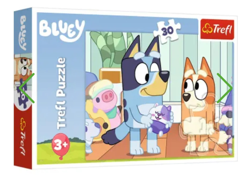 Puzzle 30 el. Z Bluey zawsze jest wesołoTREFL