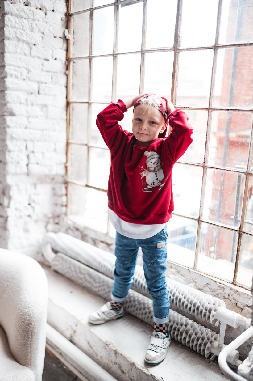 Bluza ocieplana MamTenLuz