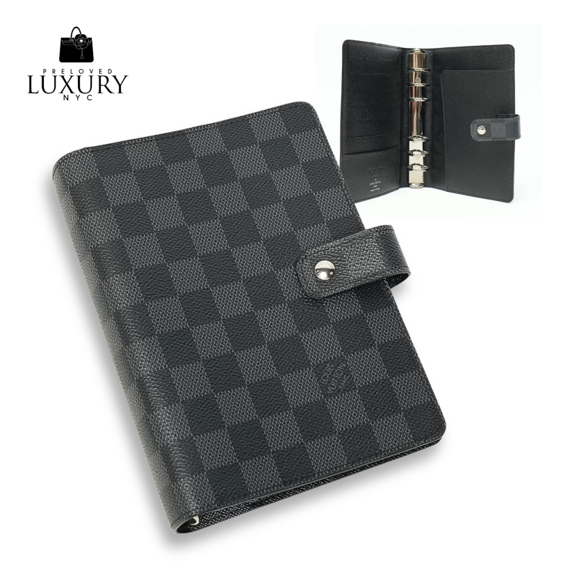 LOUIS VUITTON Agenda MM Graphite