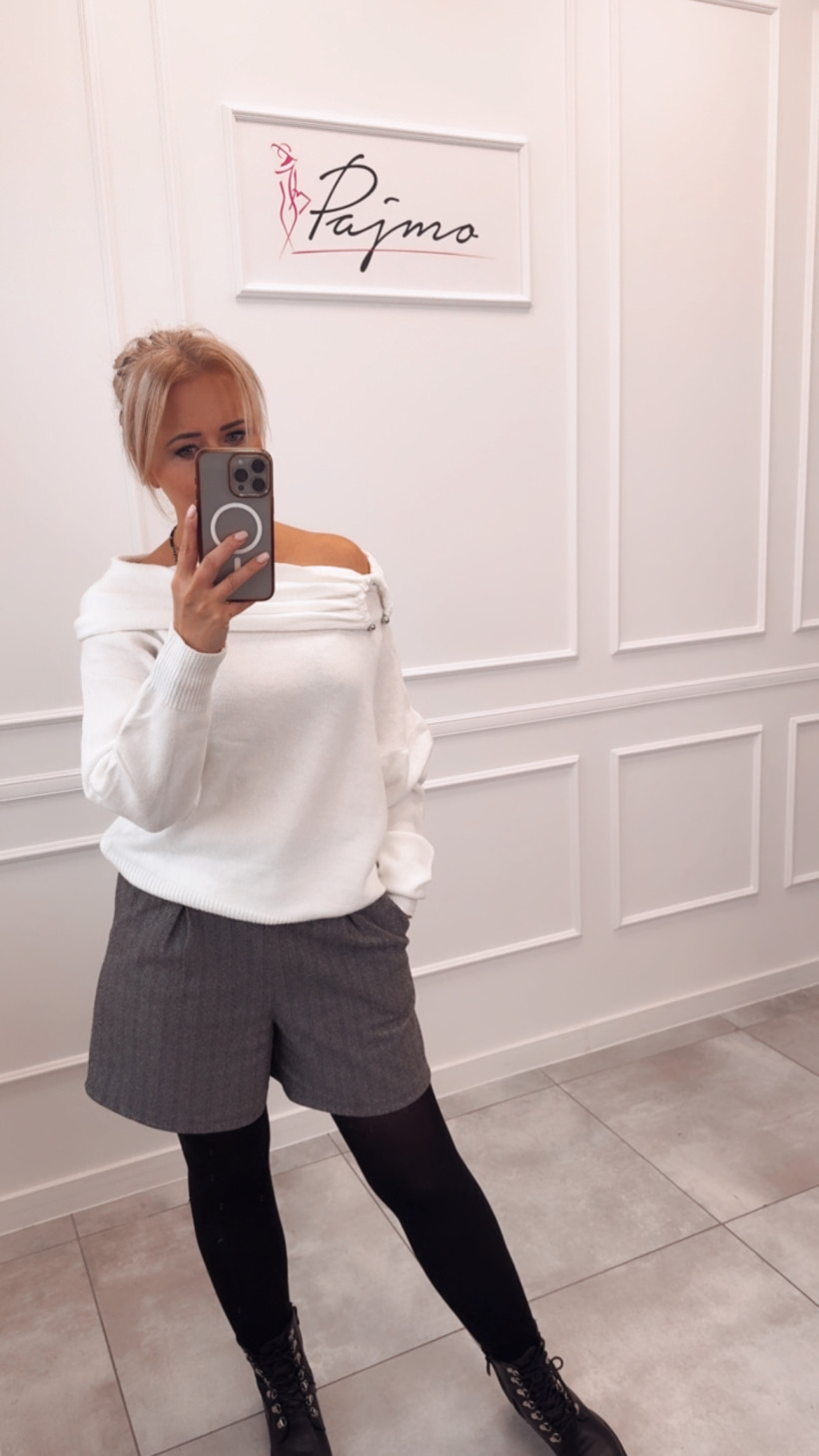 Sweter kołnierz 13991