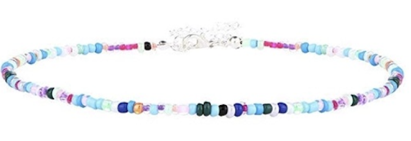 naszyjnik z kolorowych koralików