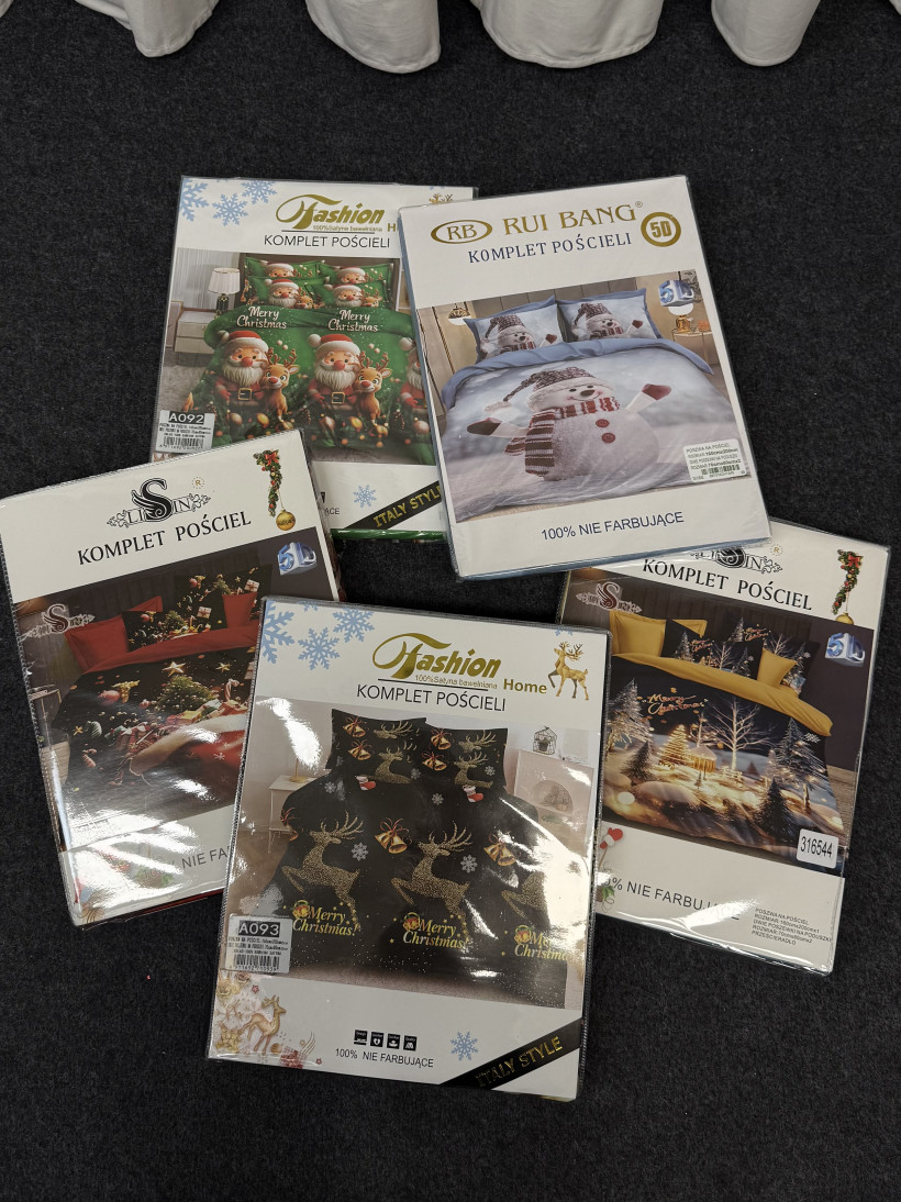 Pościel świąteczna 160x200