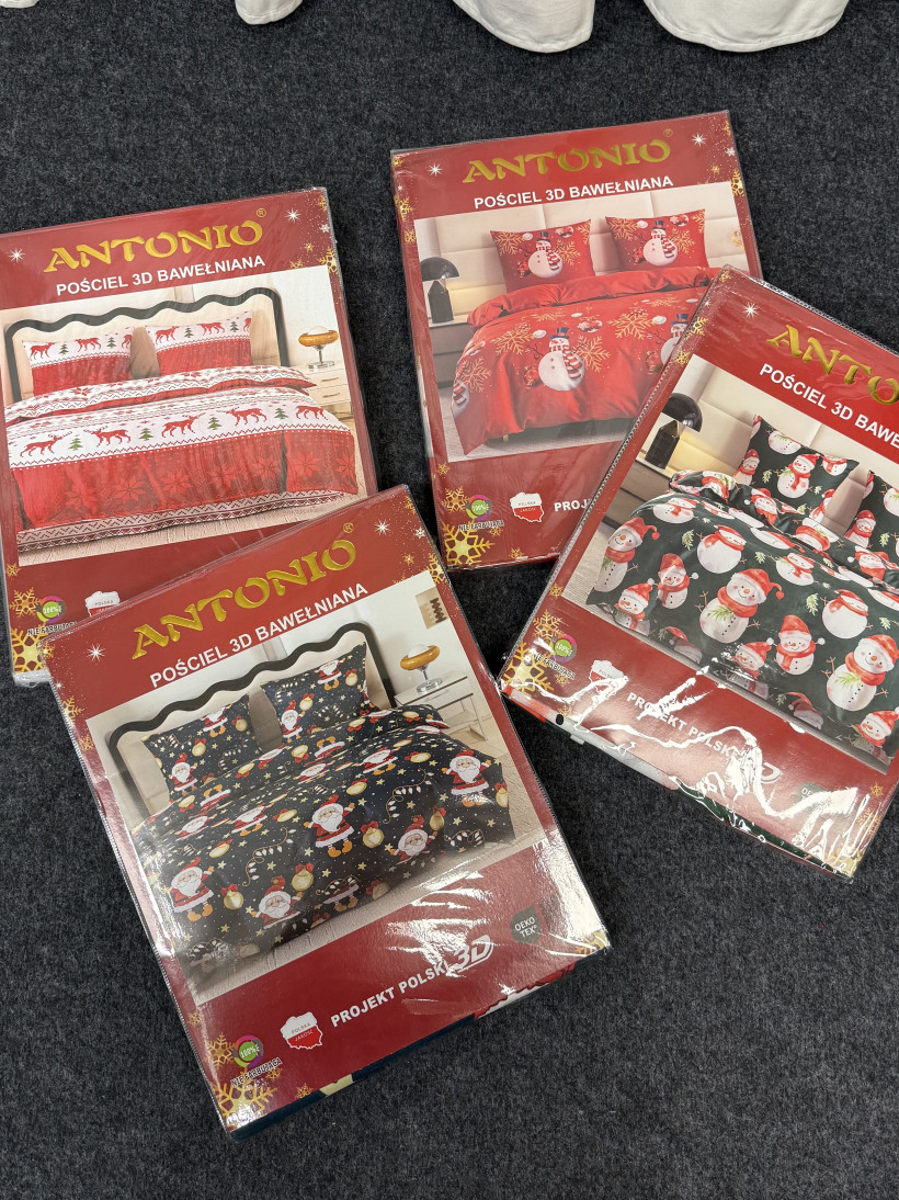 Pościel świąteczna 160x200
