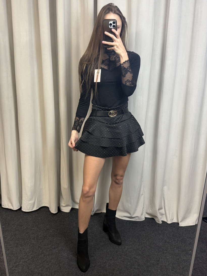 Spódniczka/spodenki falbana BLING 