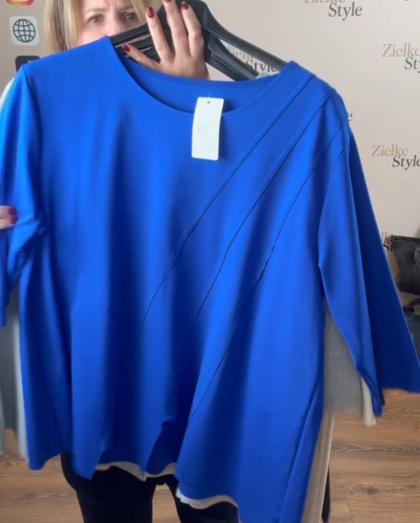 Italia nr 6 - Tunika jednokolorowa ukośne przeszycia - 1810 - chaber