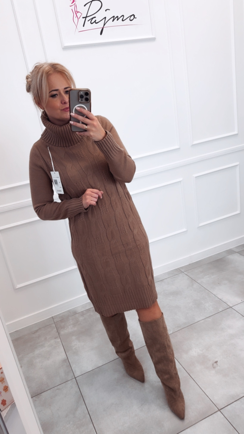 Sukienka warkocz 14006