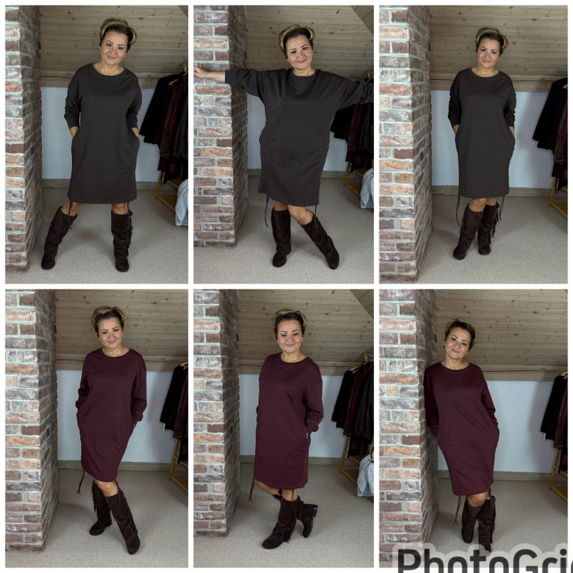 Sukienka bawelniana MEGI T2613