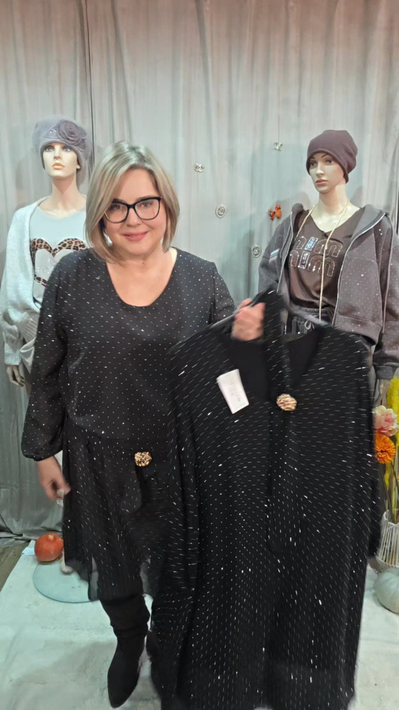 Kleid blink mit gurtel 