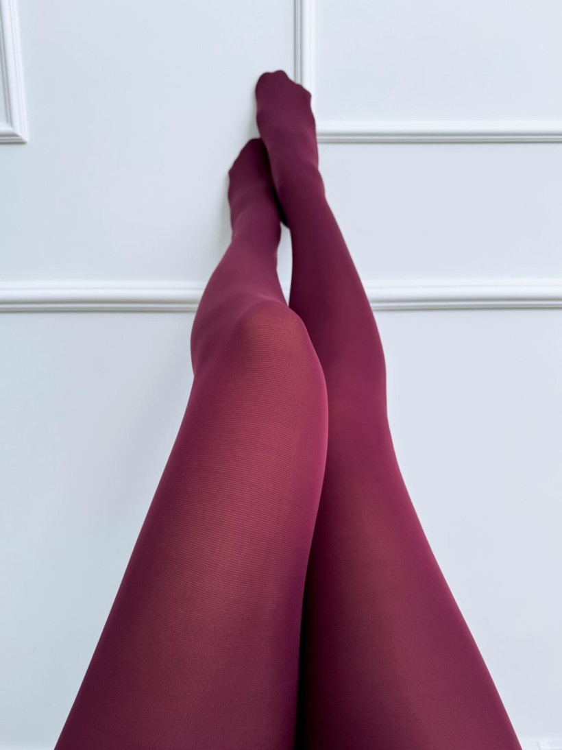 Rajstopy 60DEN Classic kk1403 bordo