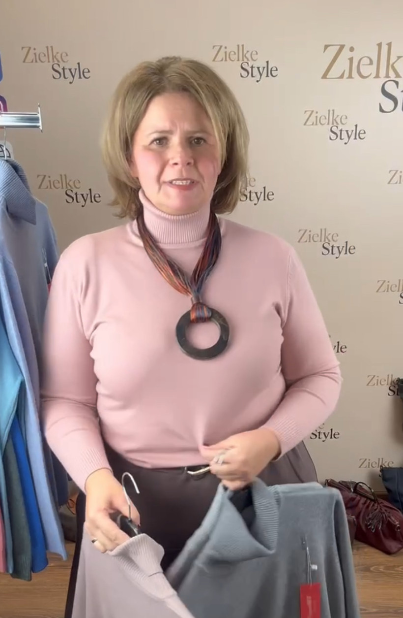 Golf jednokolorowy - ht - (xl/2xl, 2xl/3xl) - 667 - puder