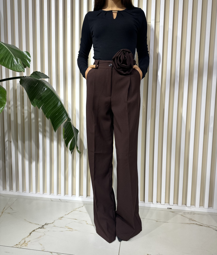 LA MILLA SPODNIE CZEKOLADA RÓŻA