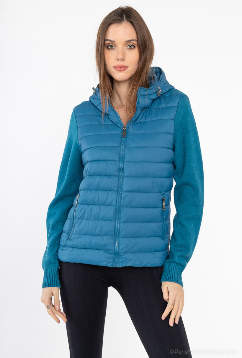 1 ARTICLE ACHETE, LE 2E A -50% Doudoune effet pull - version canard