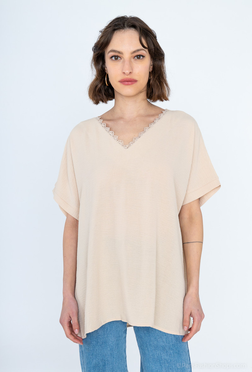 PROMO BLOUSE BEIGE NELLY