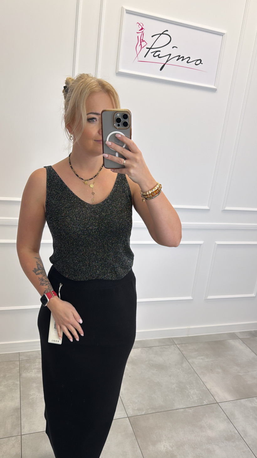 Bluzka połyskująca 14043