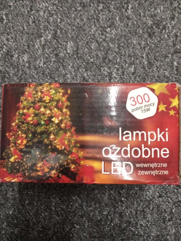 Lampki ozdobne LED 300